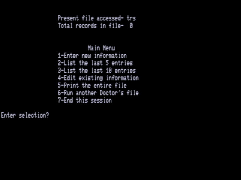 Screen shot